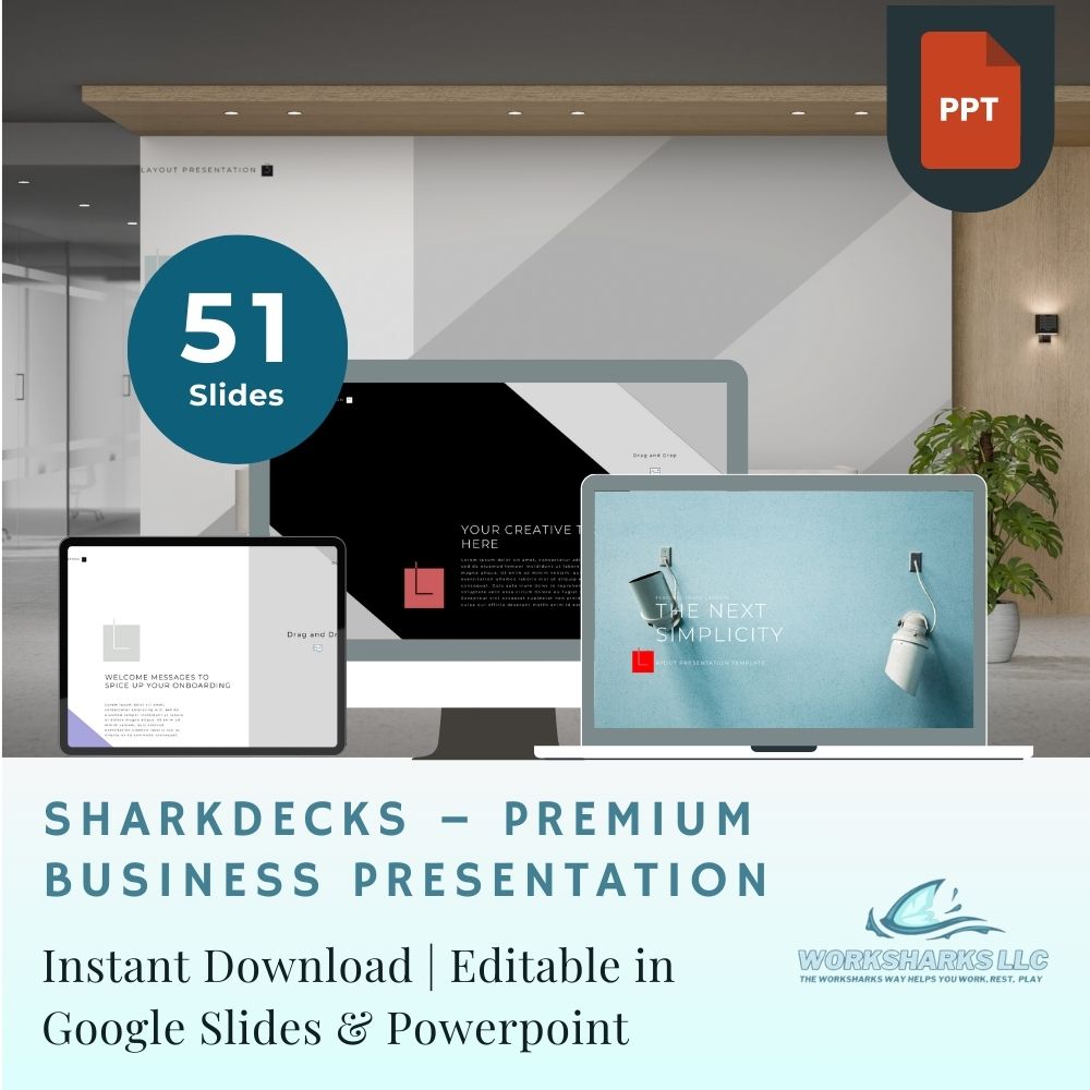 SharkDecks – Premium Business Presentation Templates