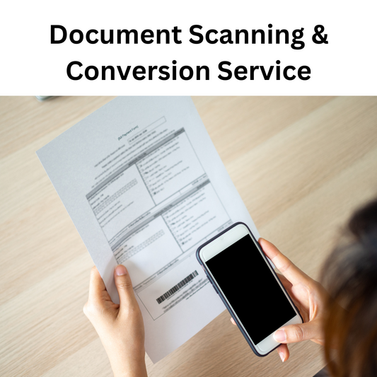 Document Scanning & Conversion Service