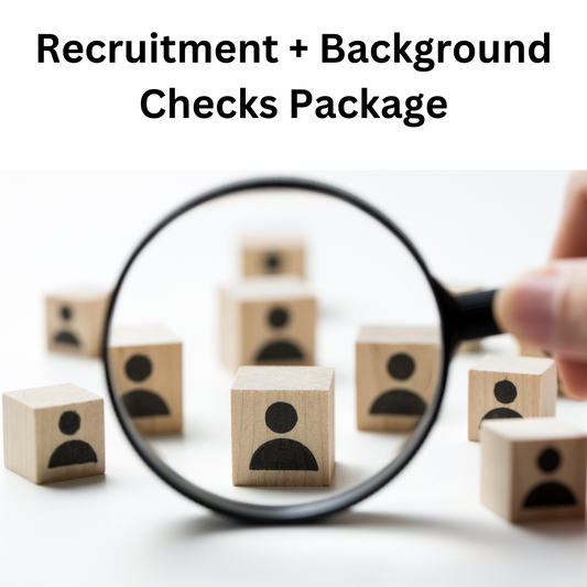 Recruitment + Background Checks Package